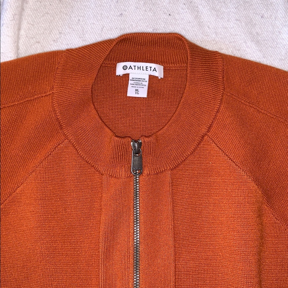 ATHLETA sequoia ladies XL zip cardigan - Picture 3 of 7